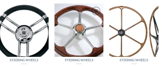 sailing steering wheels